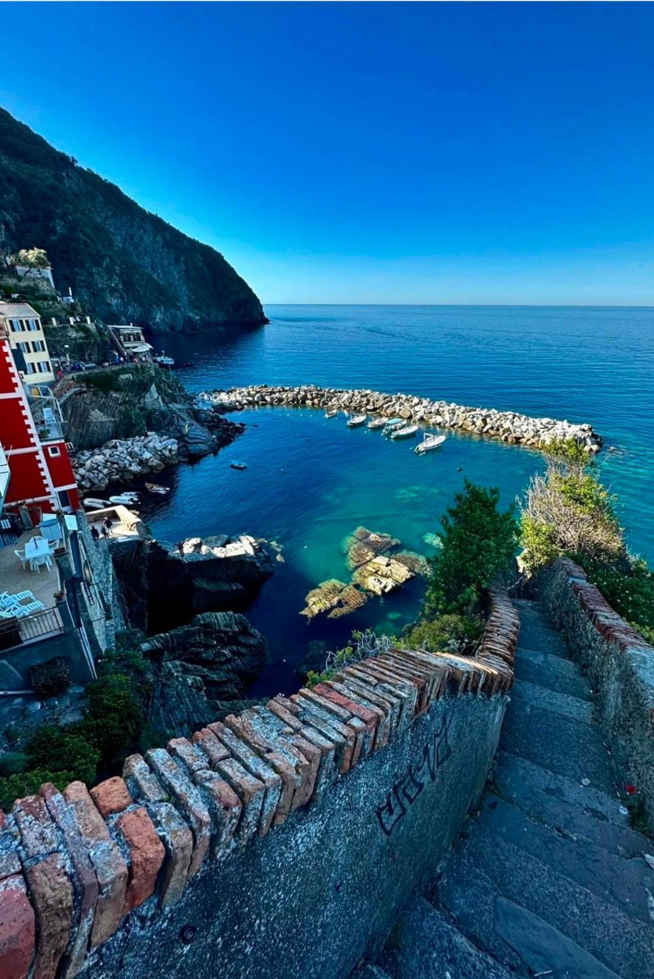 Compagnia Del Mare, Cinque Terre Full Apt X 2, Centro Storico,5 Minuti Dal Mare! リオマッジョーレ エクステリア 写真